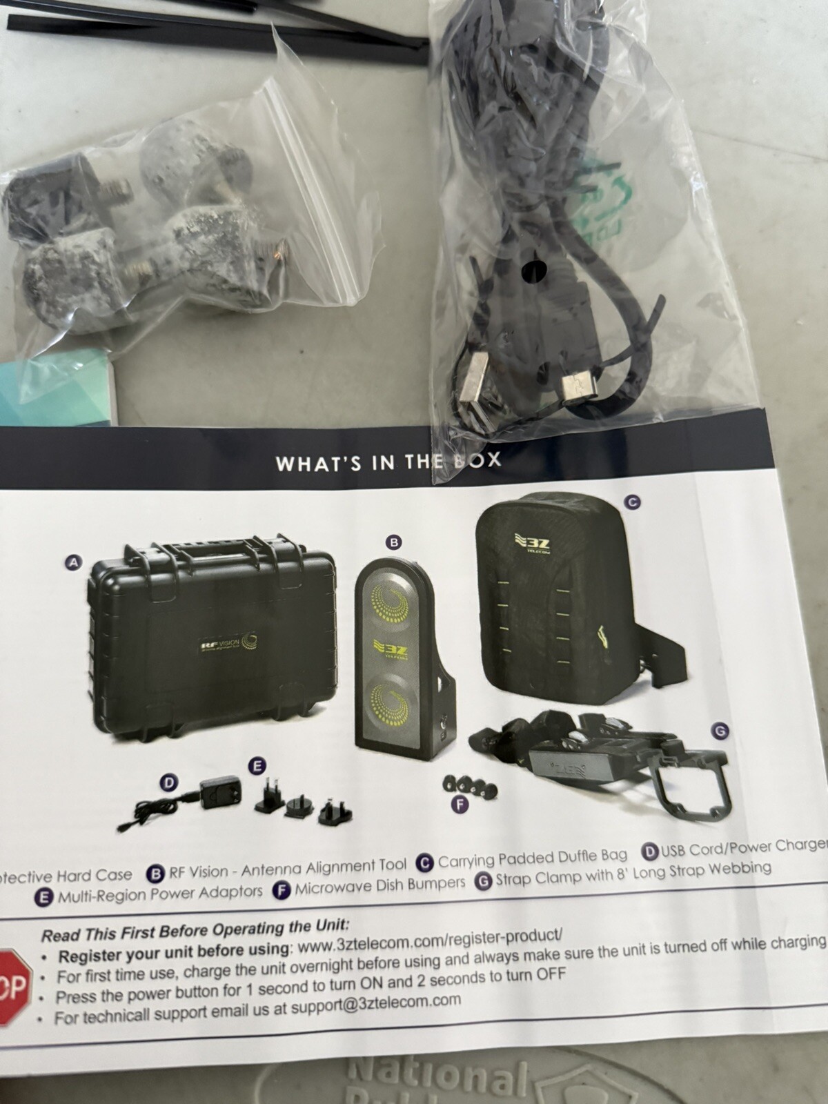 VIAVI 3Z RFV-AAT-2000 ANTENNA ALIGNMENT TOOL (CALIBRATED 2026) NEW SEALED