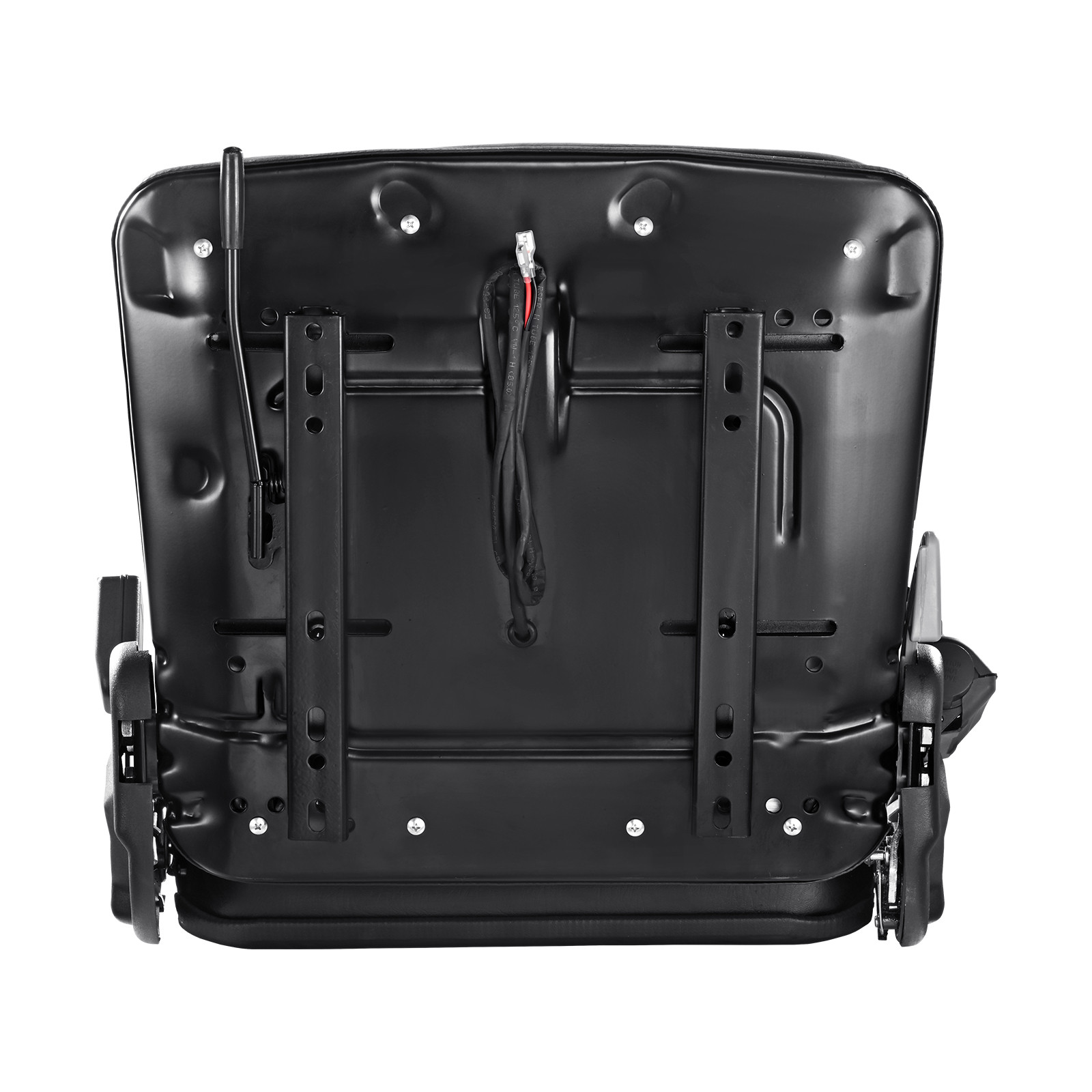 VEVOR Universal Forklift Seat Fold Down Forklift Seat Adjustable Back & Seatbelt