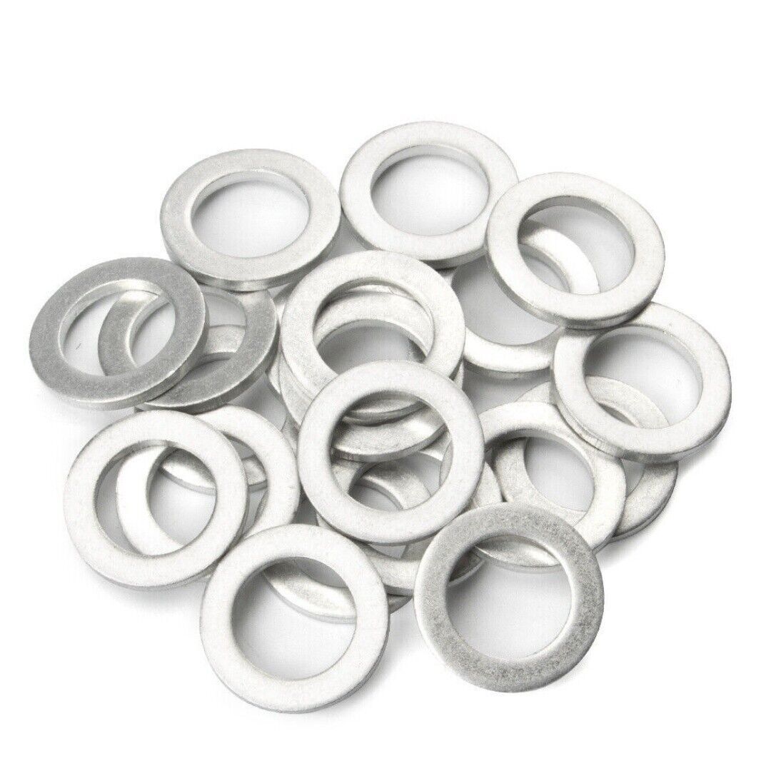 New 20x Oil Pan Drain Plug Washers Gaskets 21513-23001 For Hyundai Kia