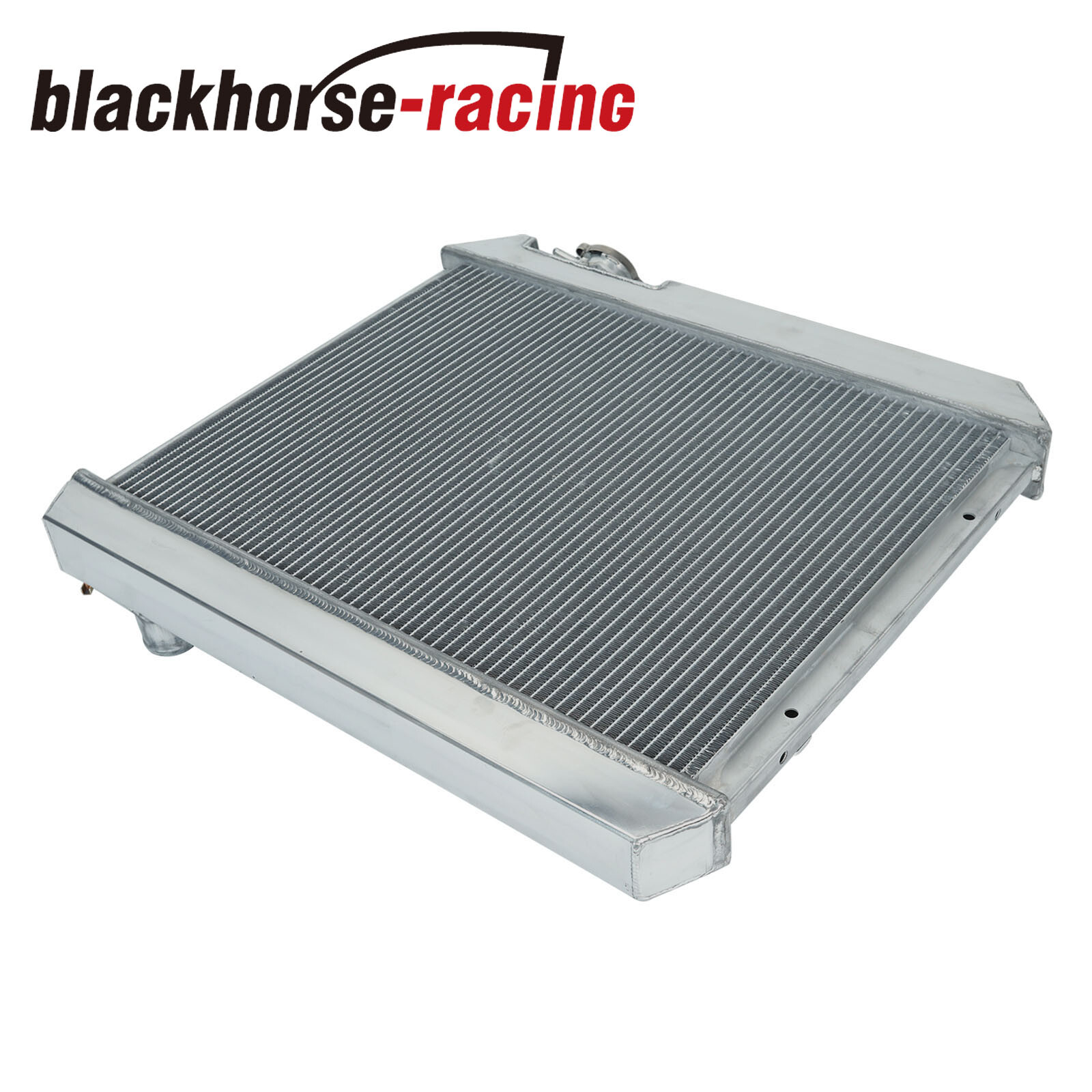 For 1963-1966 Chevy C/K C10/C20/C30 Pickup V8 3Row Radiator+16" Shroud Fan+Relay