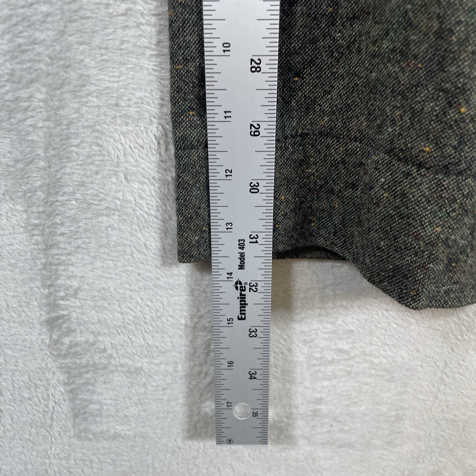 Vtg 50s Drop Loop Wool Slacks Men’s 32x32 Pendleton Rockabilly Pants Pleated 40s