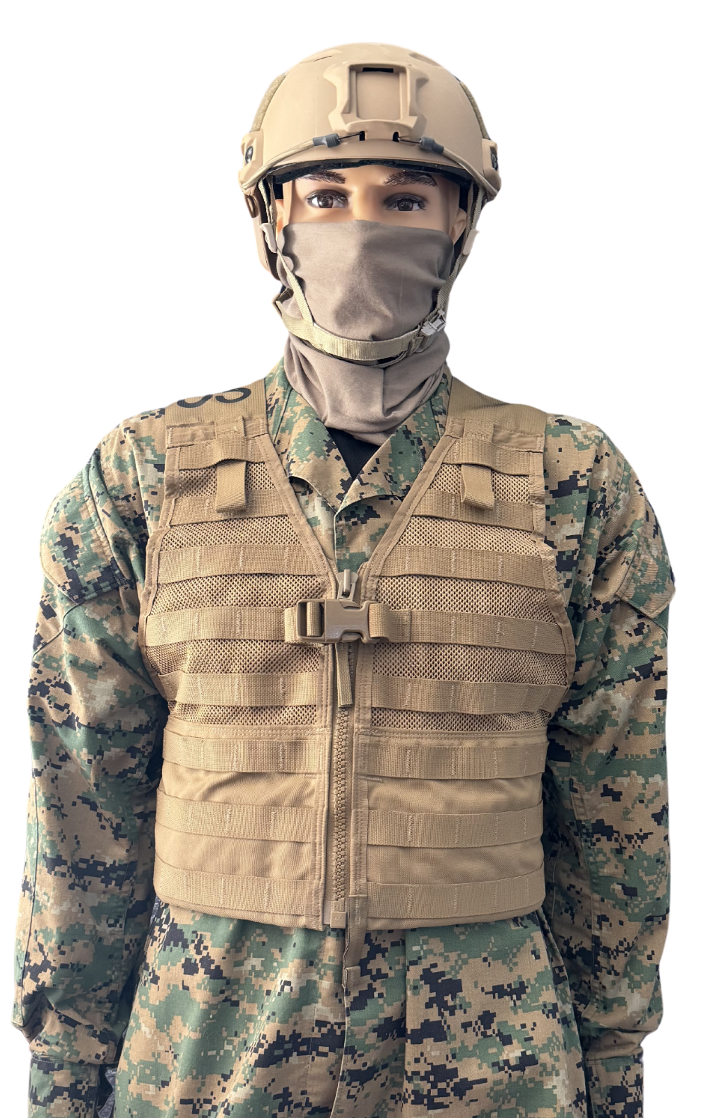 USGI MOLLE II Fighting Load Carrier FLC Coyote Brown