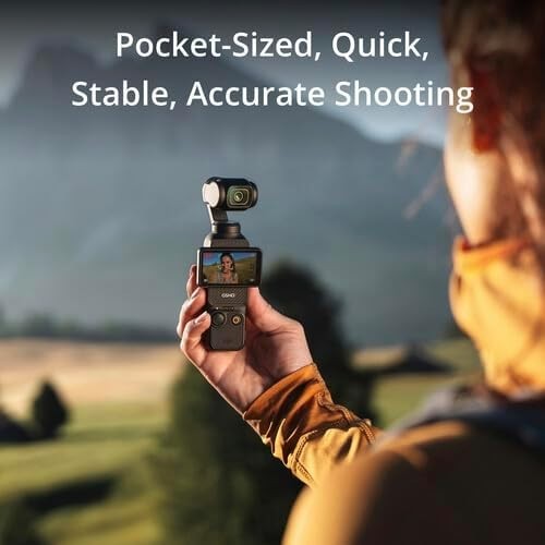 DJI Osmo Pocket 3-Axis Stabilizer and 4K Handheld Camera