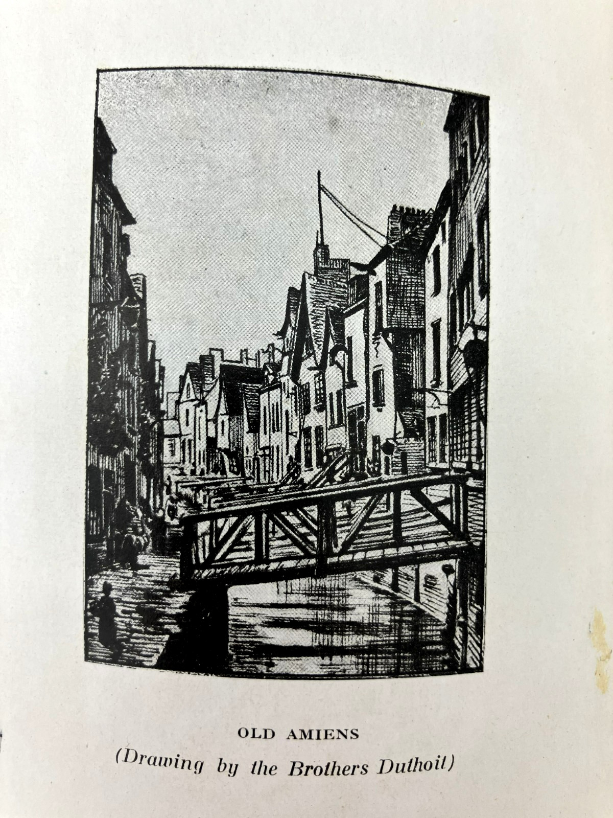 Antique 1919 WWI AMIENS Before And During The War Michelin Illustrated Guide