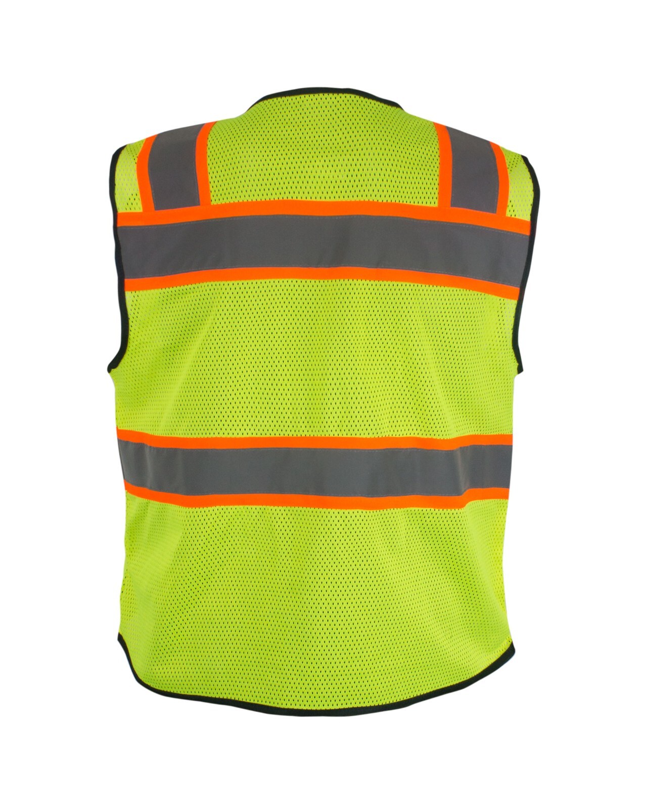 High Visibility Safety Vest Multi Pockets ANSI Class 2 Chaleco Reflactante