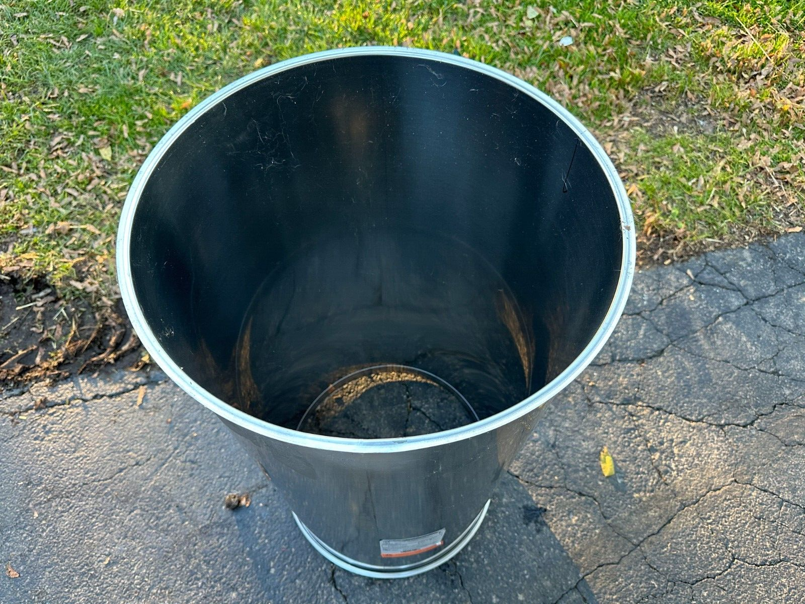 Metal-Fab 18FCSSW36 18" Diameter 36" Length Single Wall Stainless Steel Pipe