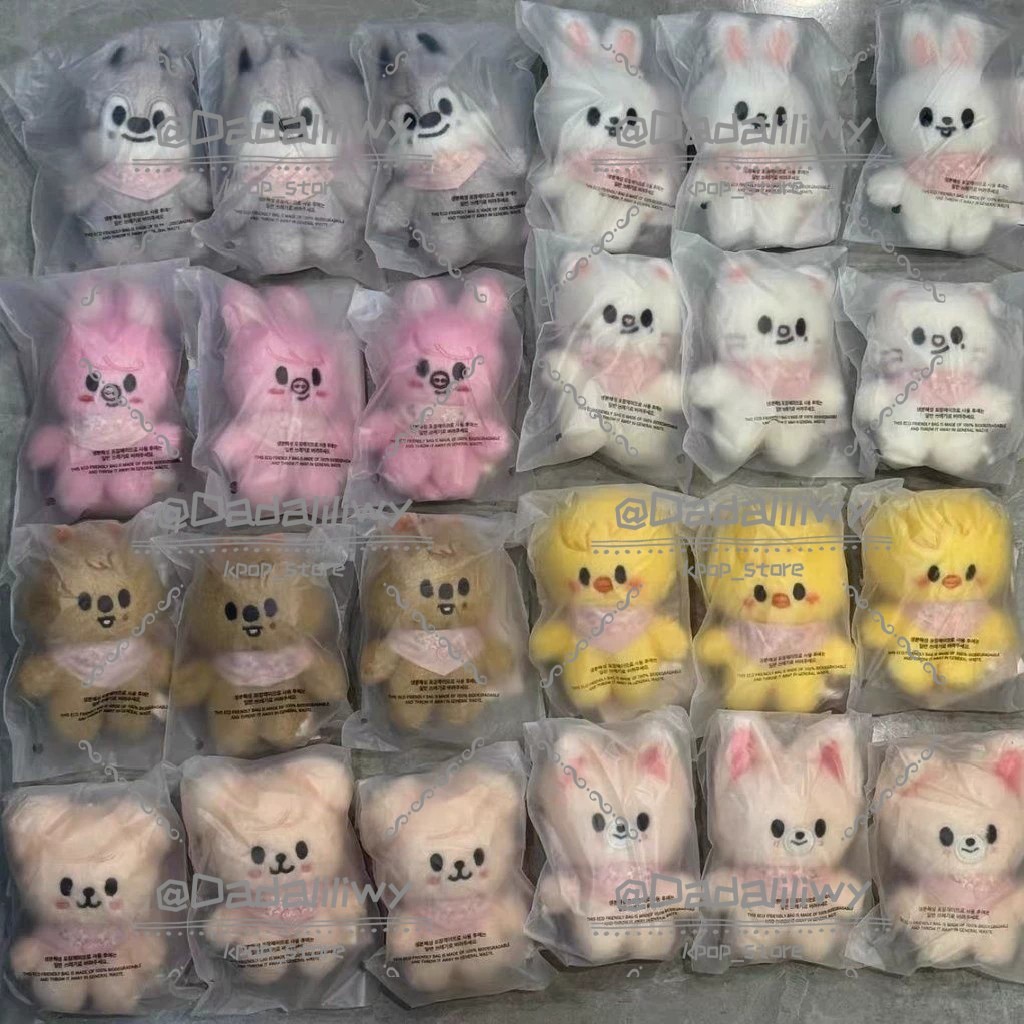 【STOCK&SEALED】STRAY KIDS x SKZOO SKZ 5'CLOCK MAGIC SCHOOL OFFICIAL PLUSH  DOLL