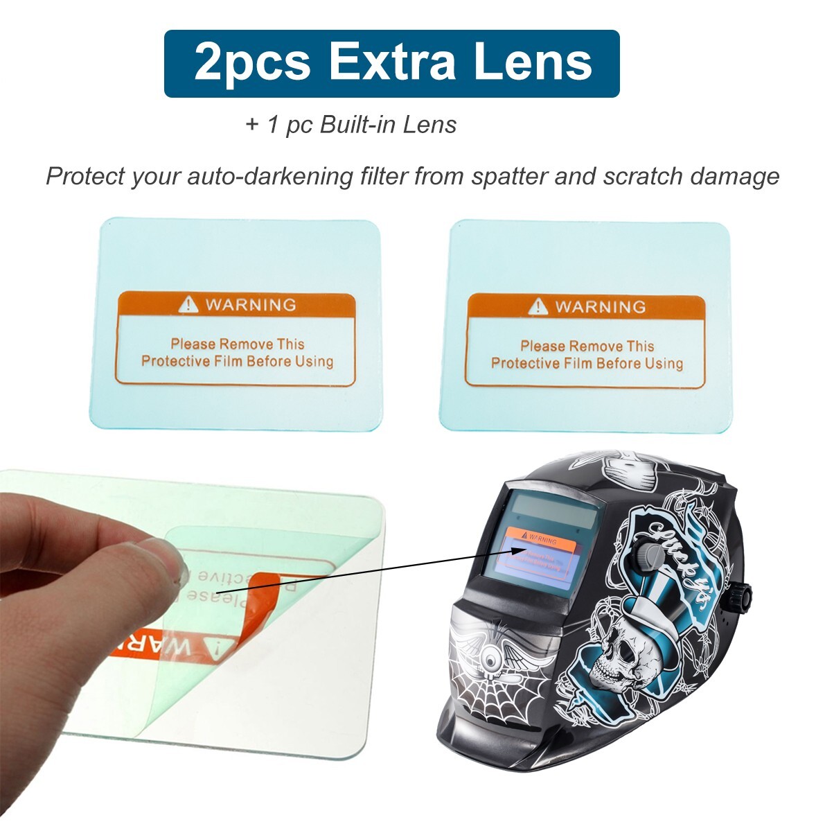 Pro Solar Auto Darkening Welding Helmet Arc Tig Mig Mask Grinding Hood