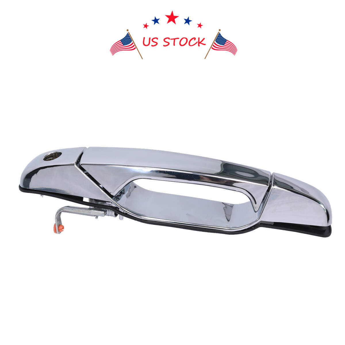 4x Chrome Door Handles Left&Right For GMC Chevy Tahoe Yukon Sierra Denali 07-13