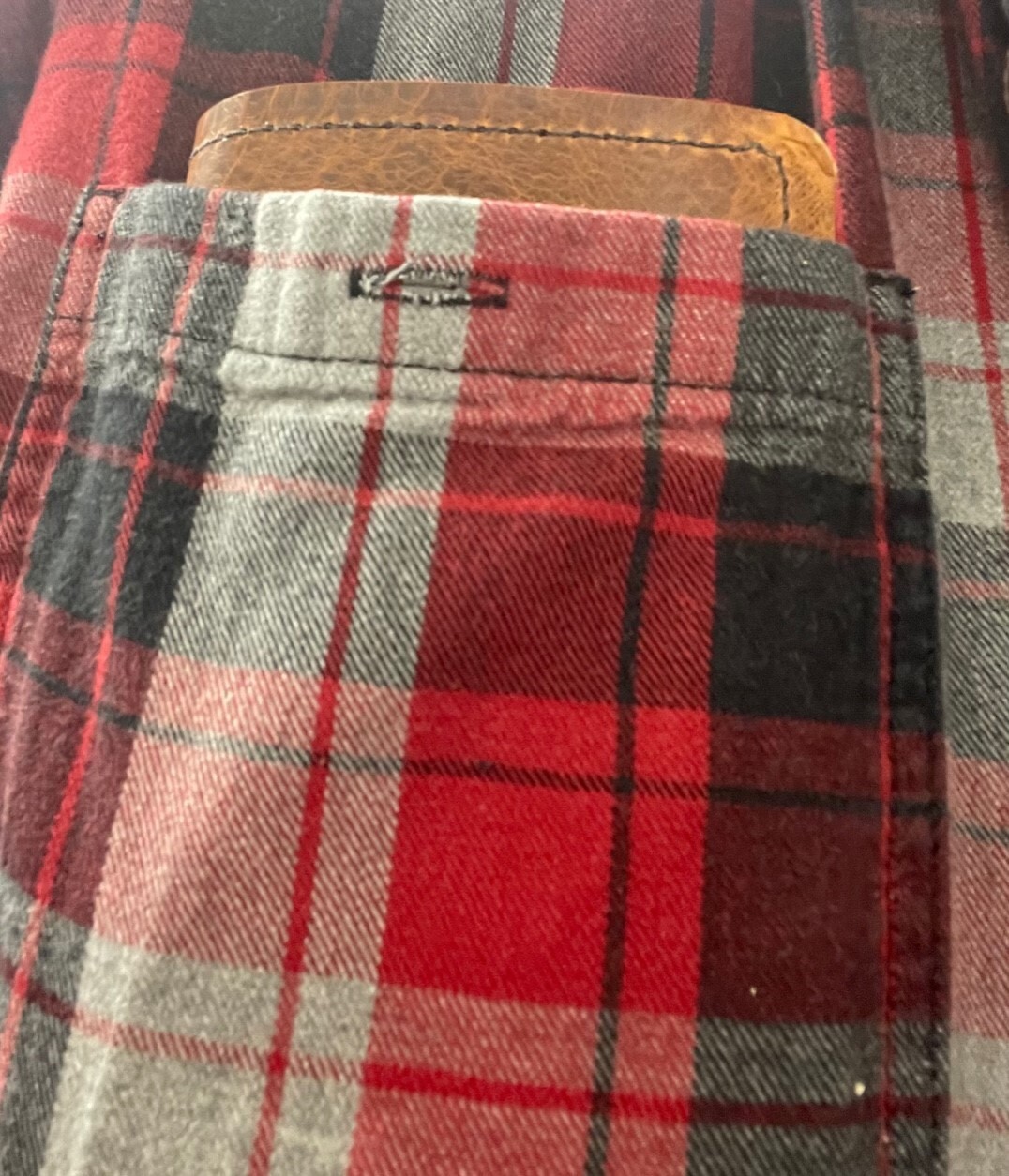 WAXED BISON BUFFALO Leather Fly Wallet - Fly Book, USA MADE FREE SHIPPING