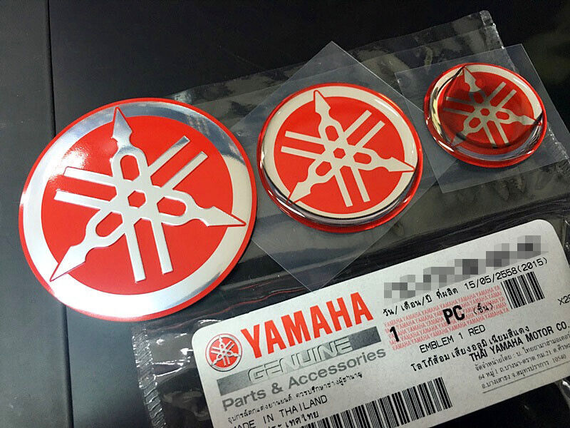 YAMAHA STICKER LOGO TUNING FORK DECAL EMBLEM 12-55 mm " ALL SIZE ALL COLOR