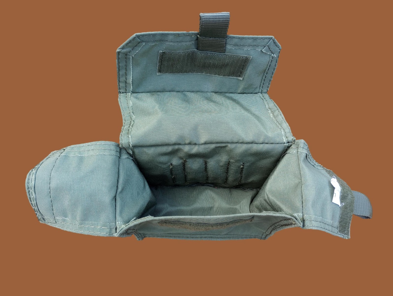 MILITARY ARMY UTILITY POUCH AMMO DUMP BAG FIRST AID BELT CARRY OD GREEN NYLON