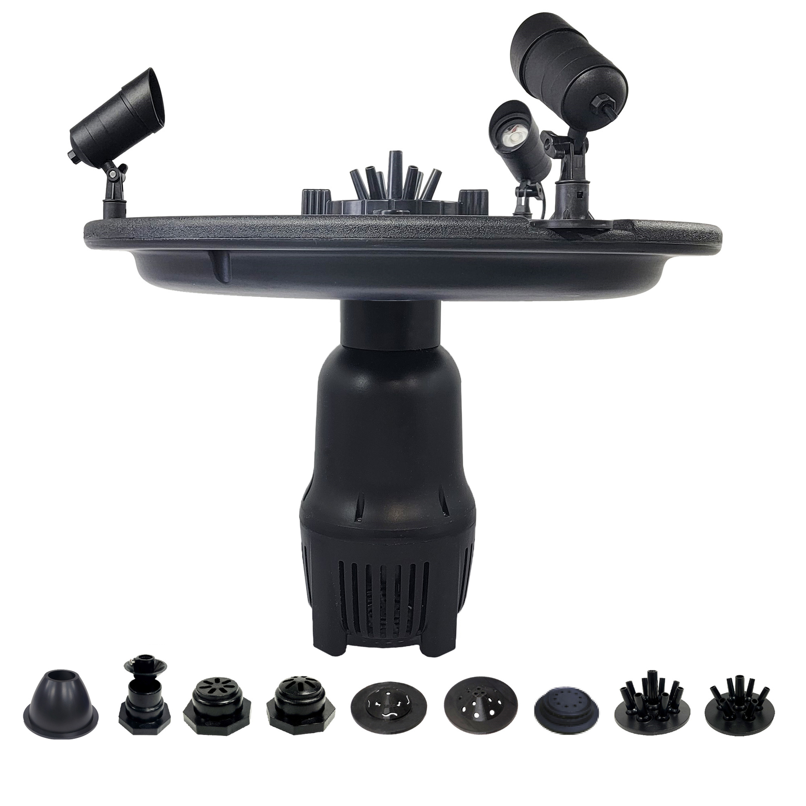 HALF OFF PONDS 1 HP Fountain | 100 ft. | 13 Patterns | Color-Changing Lights