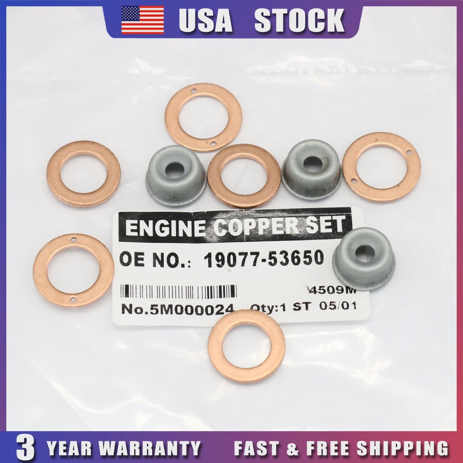 New Injector Seal Kit For Kubota Engines D905 D1005 D1105 D1305 19077-53650