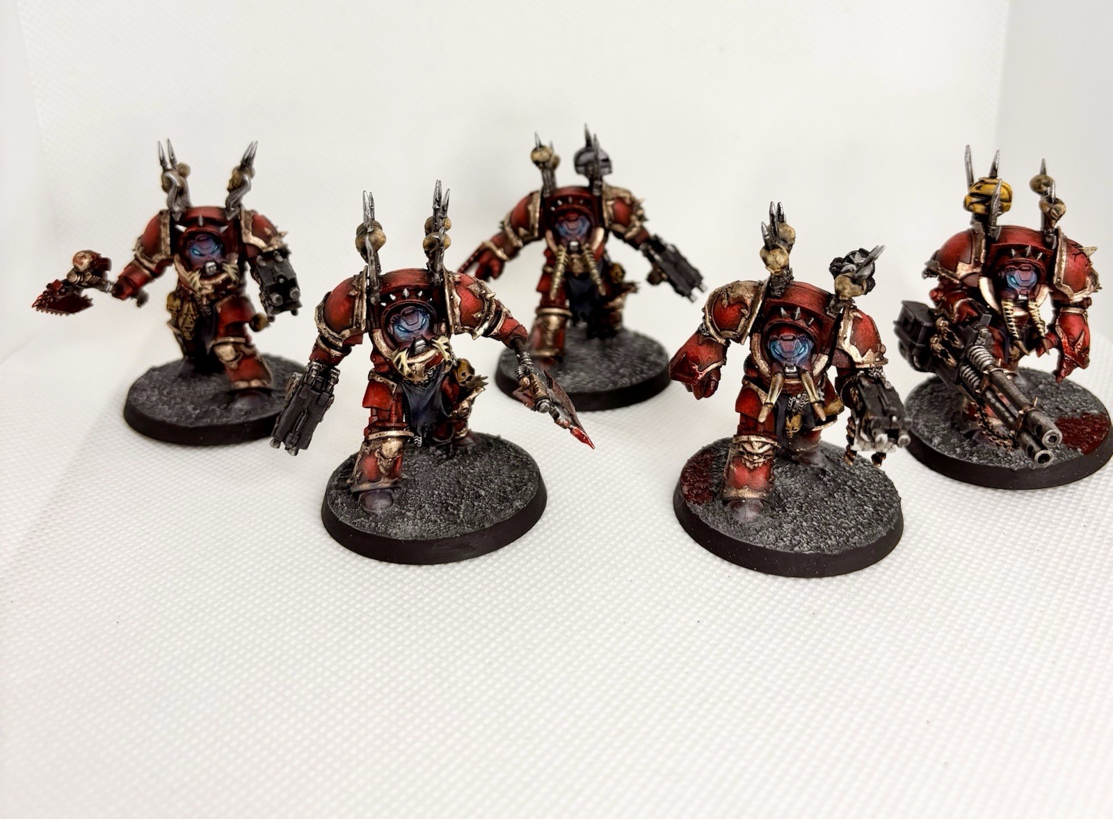 Warhammer 40k - World Eater Terminators Pro Painted