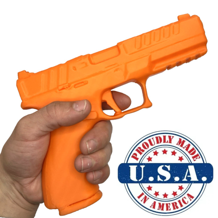 Springfield Echelon Orange Training Gun Strong 1:1 Size Prop Realistic Feel SAFE
