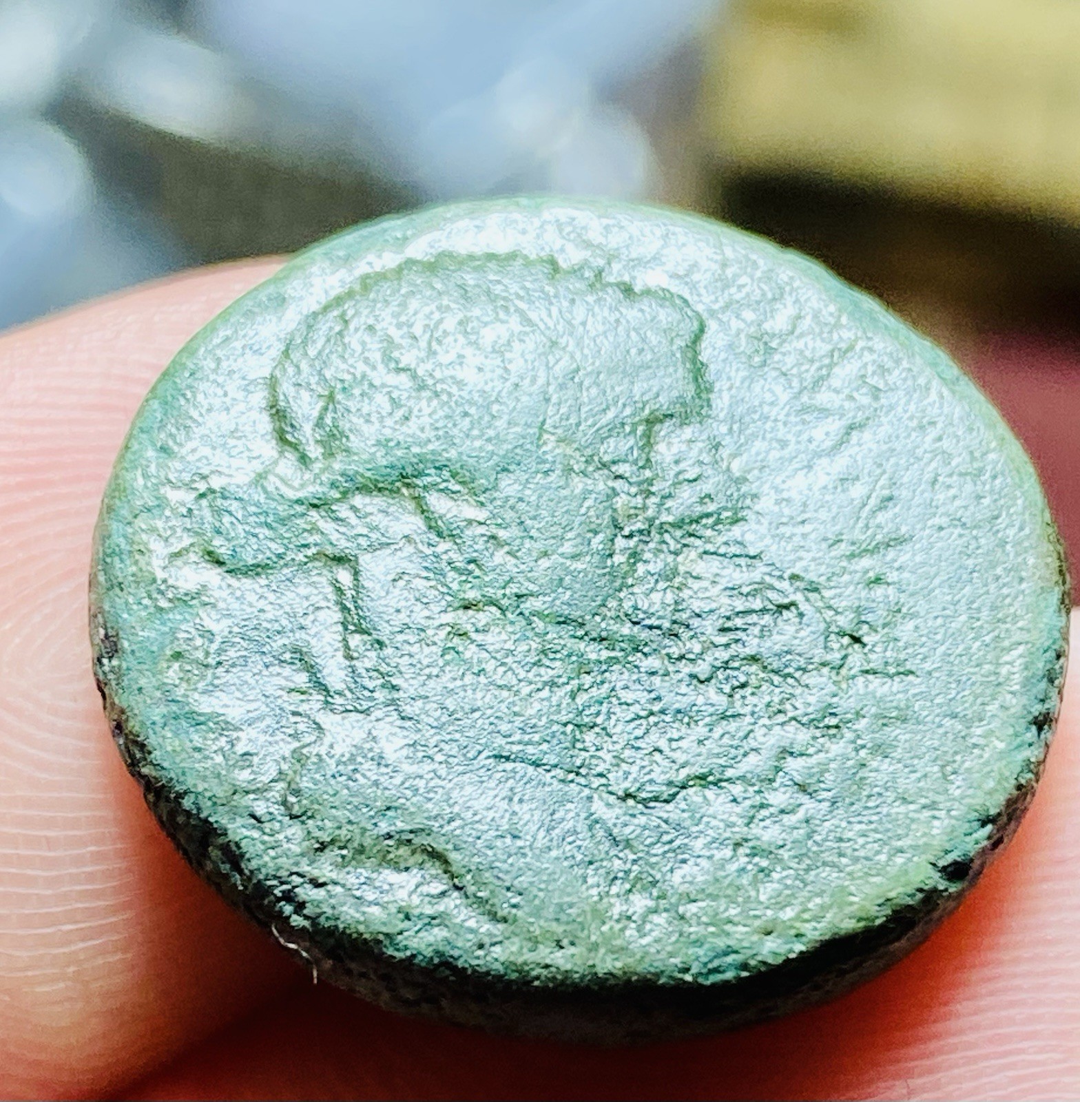 Tiberius and Livia AE Provincial Thessalonica AD 22-37, 12 CAESARS, SCARCE, VG+!