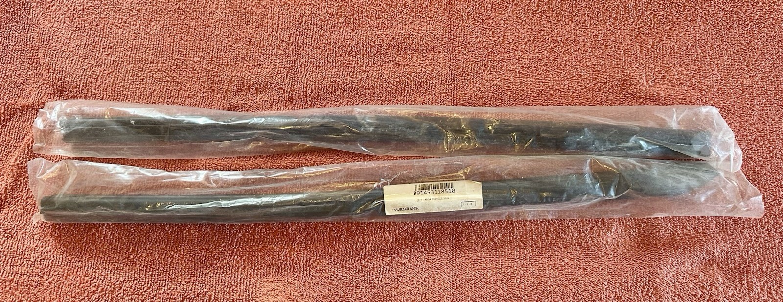 Porsche 914 914-6 Targa Top Seals GENUINE 91453118510 91453118610 Left And Right