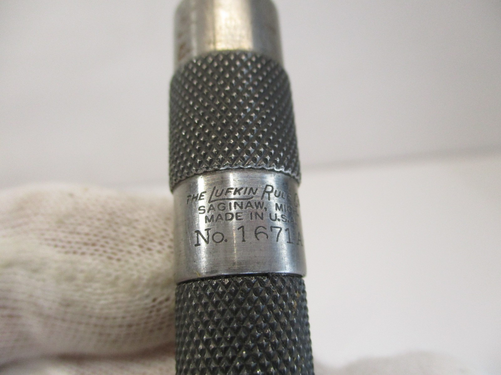 LUFKIN # 1671A Automatic Center Punch 1671 w/ OEM Box 2nd Tip in EC