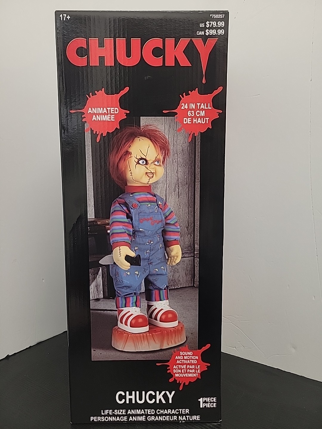 Child's Play Chucky 24" Animated Character w/ Box