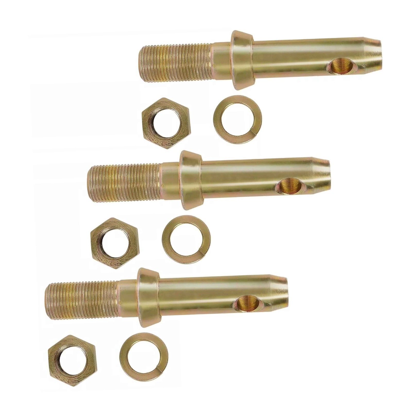 5-1/2" Cat 1 Hitch Pins | Heavy-Duty Forged 3-Pack for Tractors