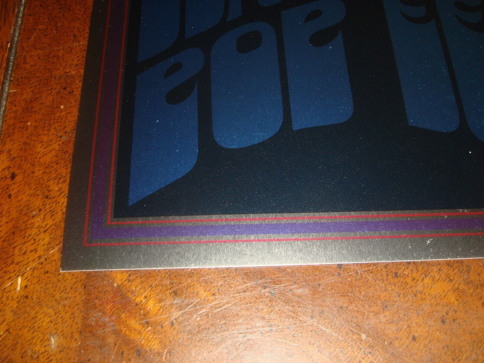 1967 MONTEREY POP FESTIVAL POSTER Foil LITHOGRAPH Authorized 1992 2nd TOM WILKES