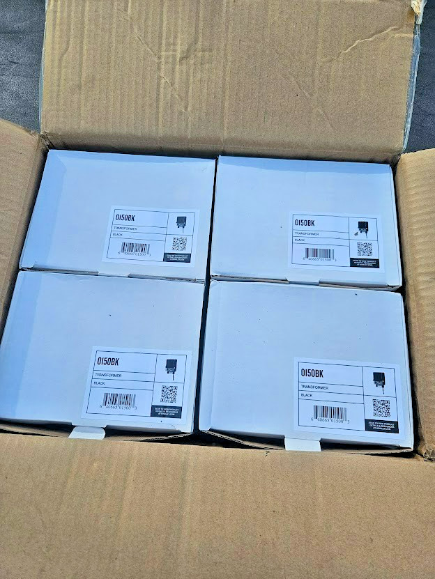 HINKLEY 0150BK DA-150-12W-1 BLACK INDOOR / OUTDOOR TRANSFORMER