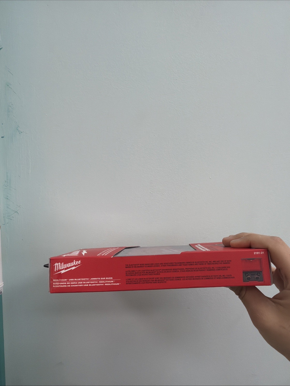 Milwaukee 2191-21 REDLITHIUM USB Bluetooth Jobsite Earbuds NEW IN BOX