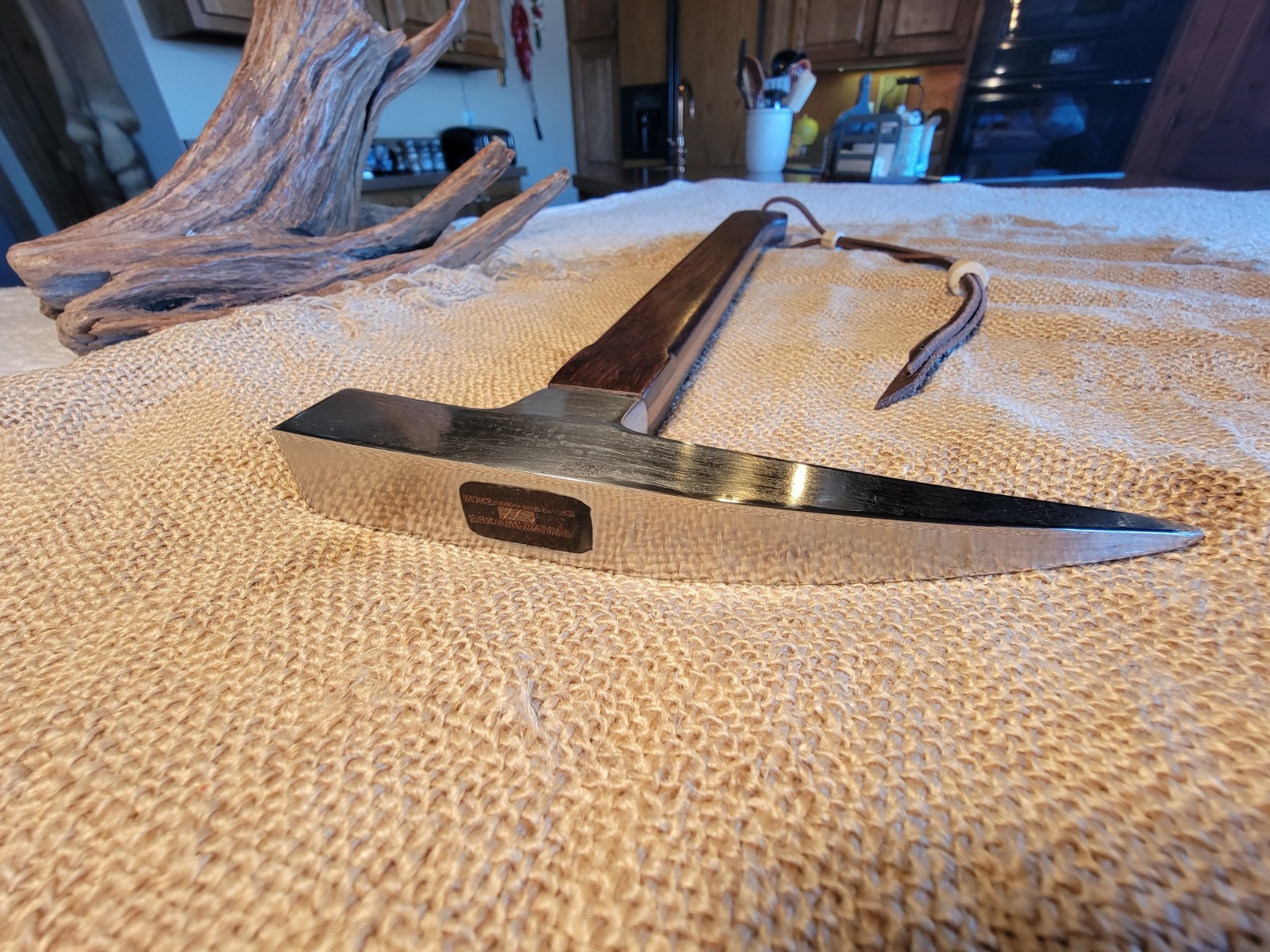 ANTIQUE HIBBARD SPENCER BARTLETT OVB ROCK PICK PROSPECTOR HAMMER NEW BRW HDL.