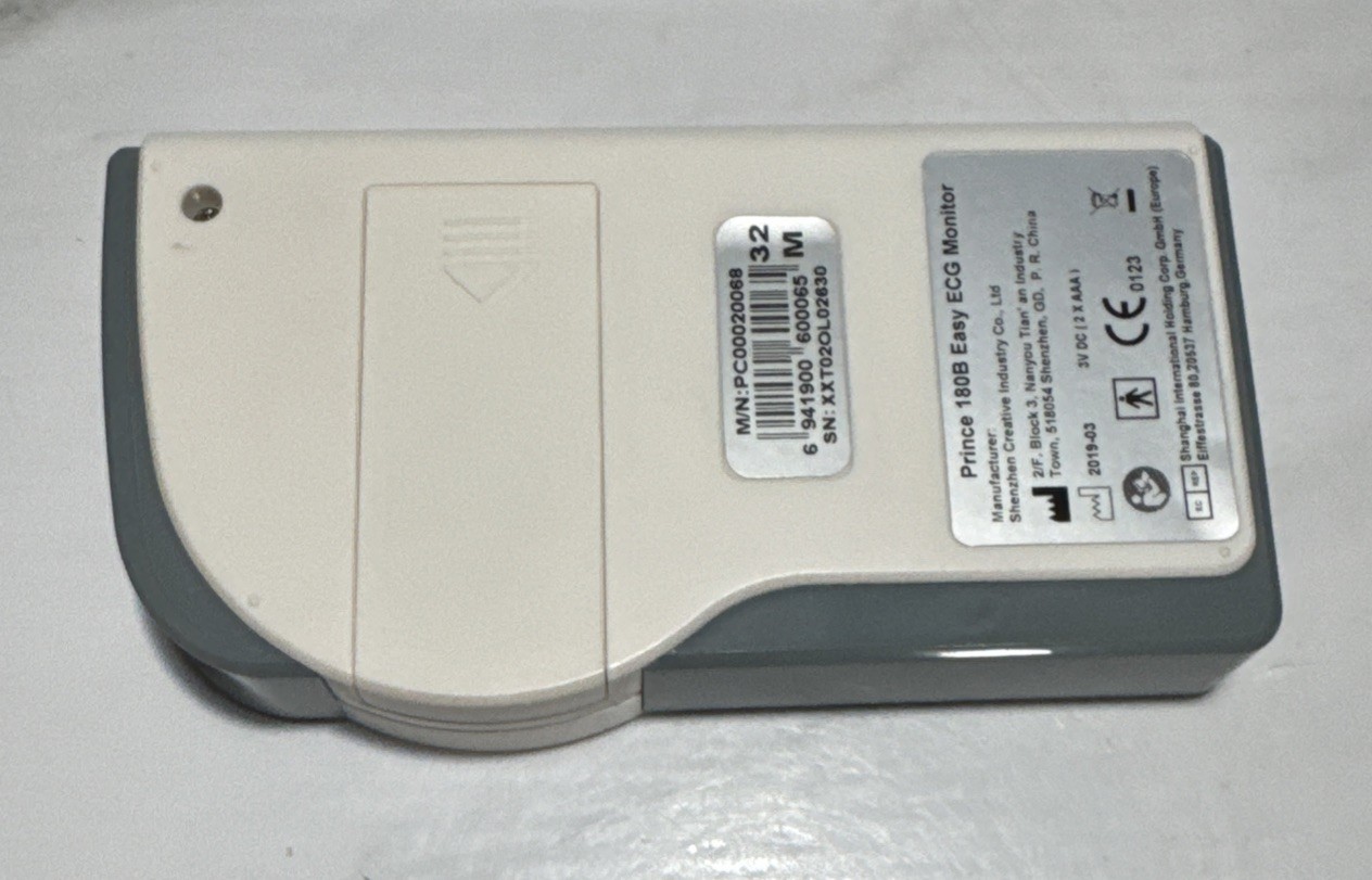 Heal Force Prince 180B Handheld ECG EKG Heart Rate Monitor Home Medical Care