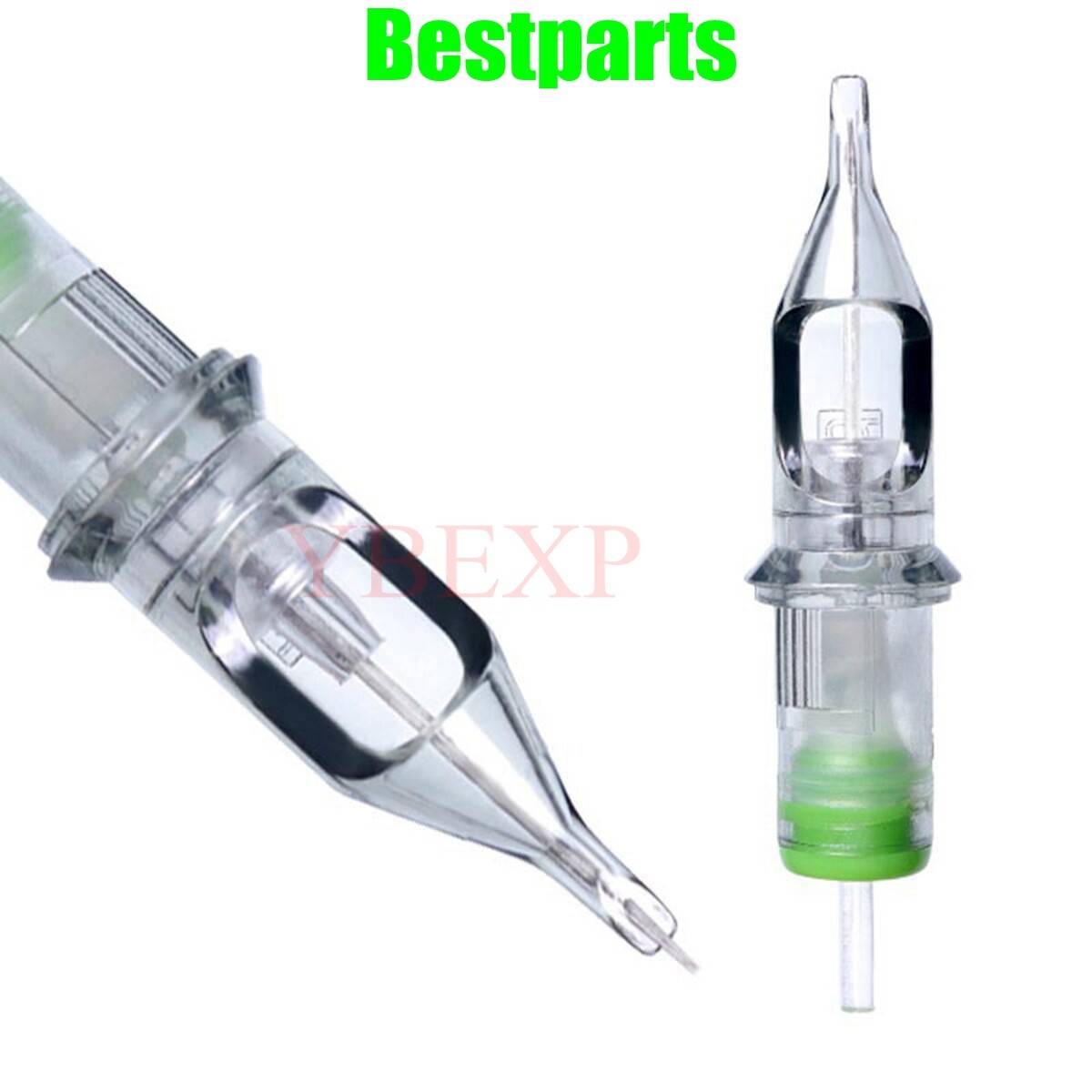 10/20pcs Disposable Tattoo Needle Cartridges Sterilized Round Liner Shaders US