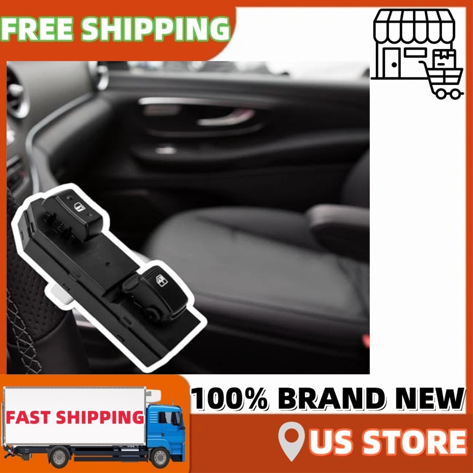 Power Window Switch US 935752E100 Front Right Passenger Side Control 93575-2E100