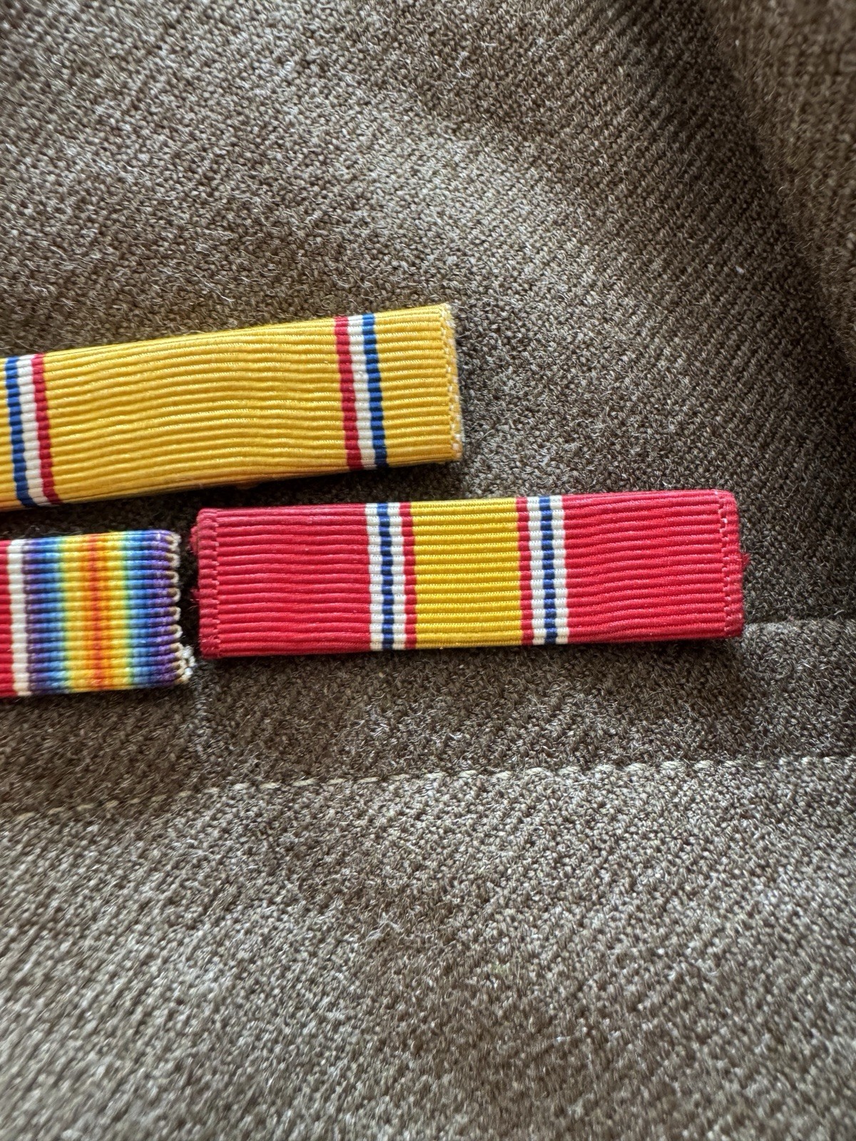 WWII ADSEC Army HQ Patched Ike Jacket W/Awards And Name ID