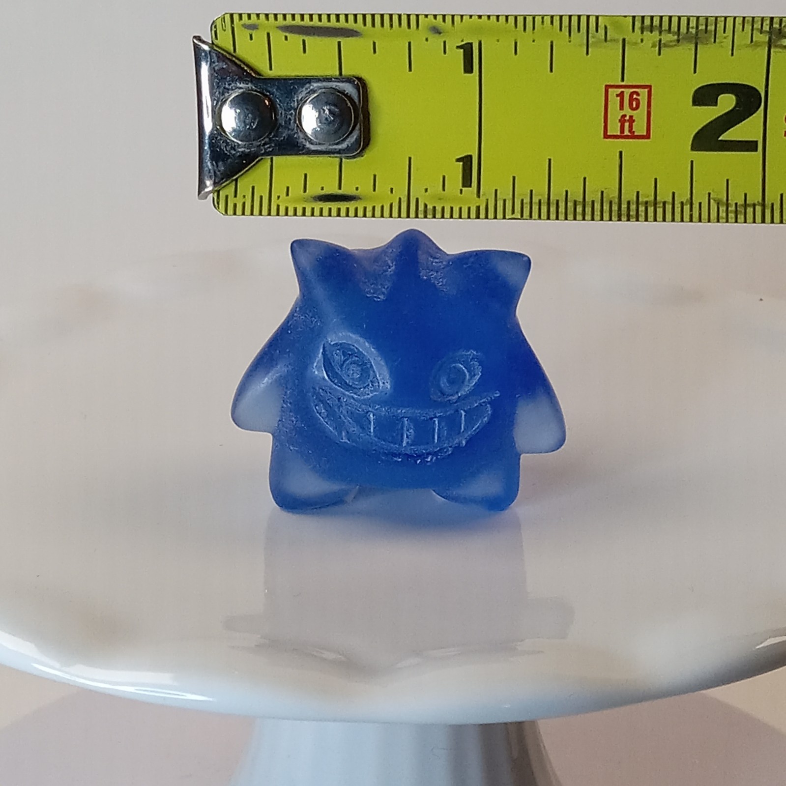 Blue Opalite Gengar Pokemon Character Carving 24g | D39