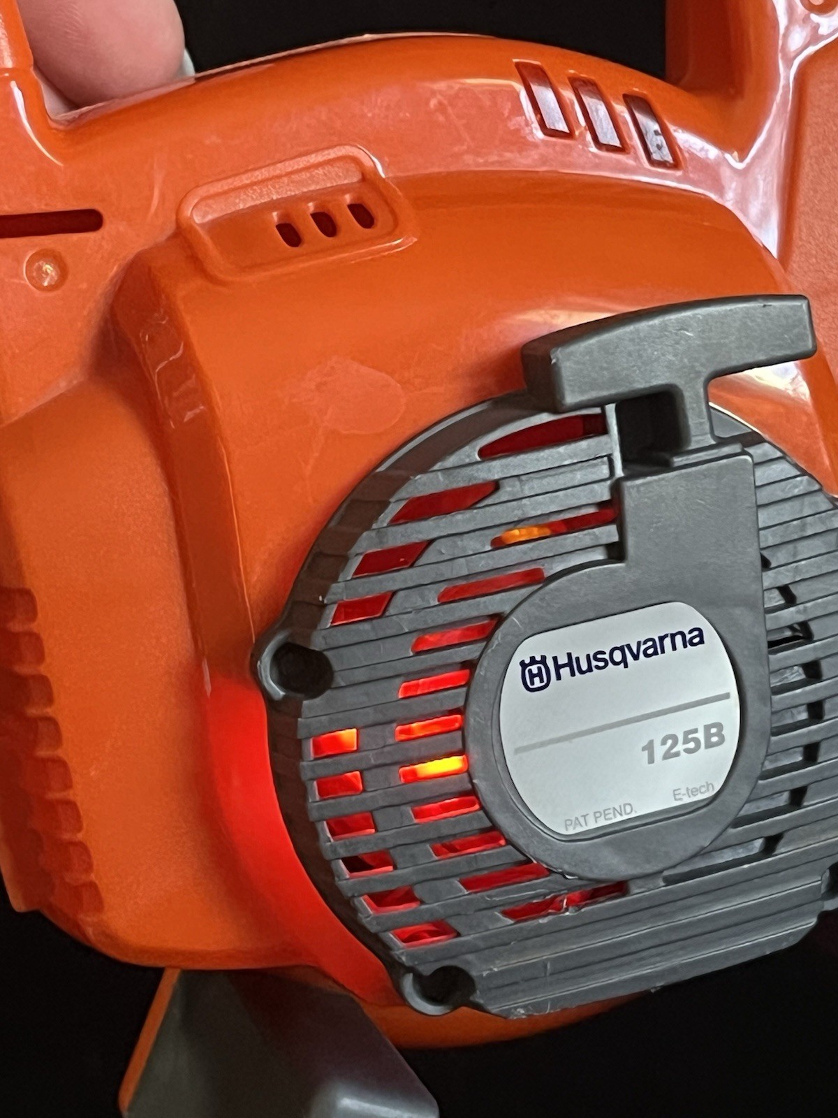 Toy Husqvarna 125B Leaf Blower, Works