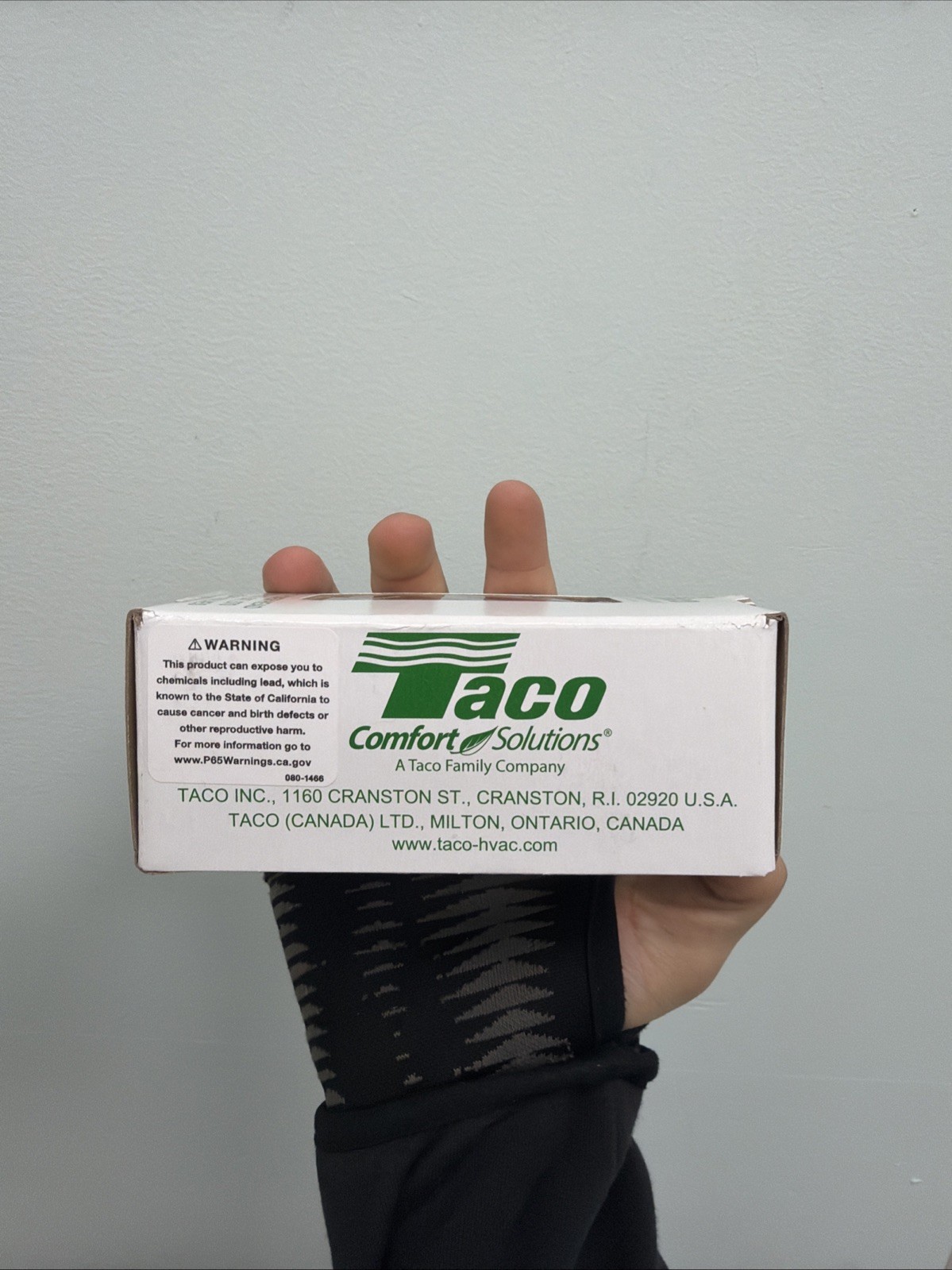 Taco Comfort Solutions Made Easy Boiler Replacement Power Head, Zone Valve READ