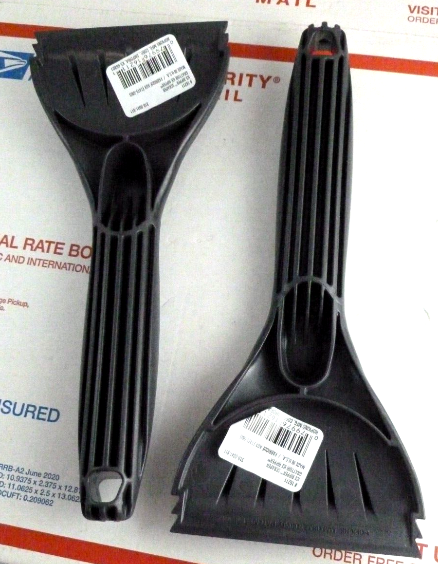 2 Pack Hopkins Hoppy Ice Ripper Scraper Car Window Windshield Chipper Snow Tool