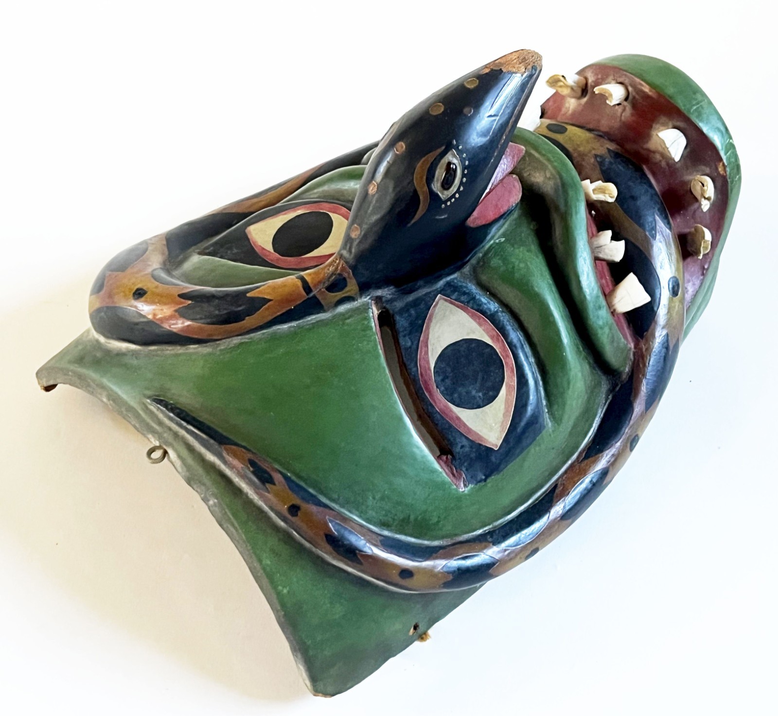 VICTORIANO SALGADO URUAPAN MICHOACAN XL 11" FECUNDIDAD FERTILITY WOOD MAQUE MASK