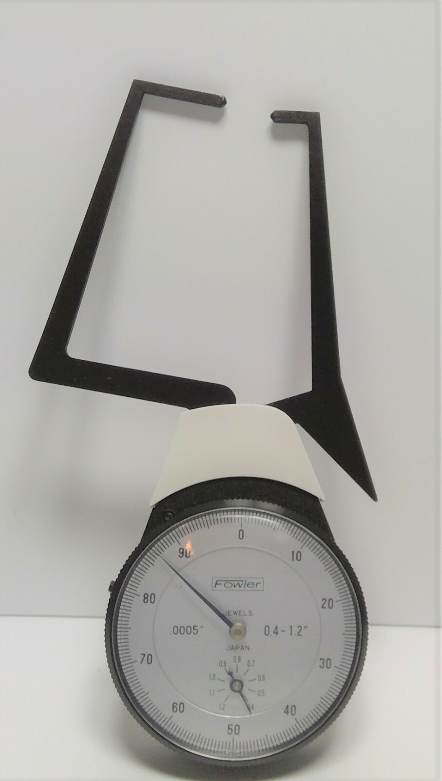Fowler .4-1.2" Deluxe External Dial Caliper Gage 52-554-202