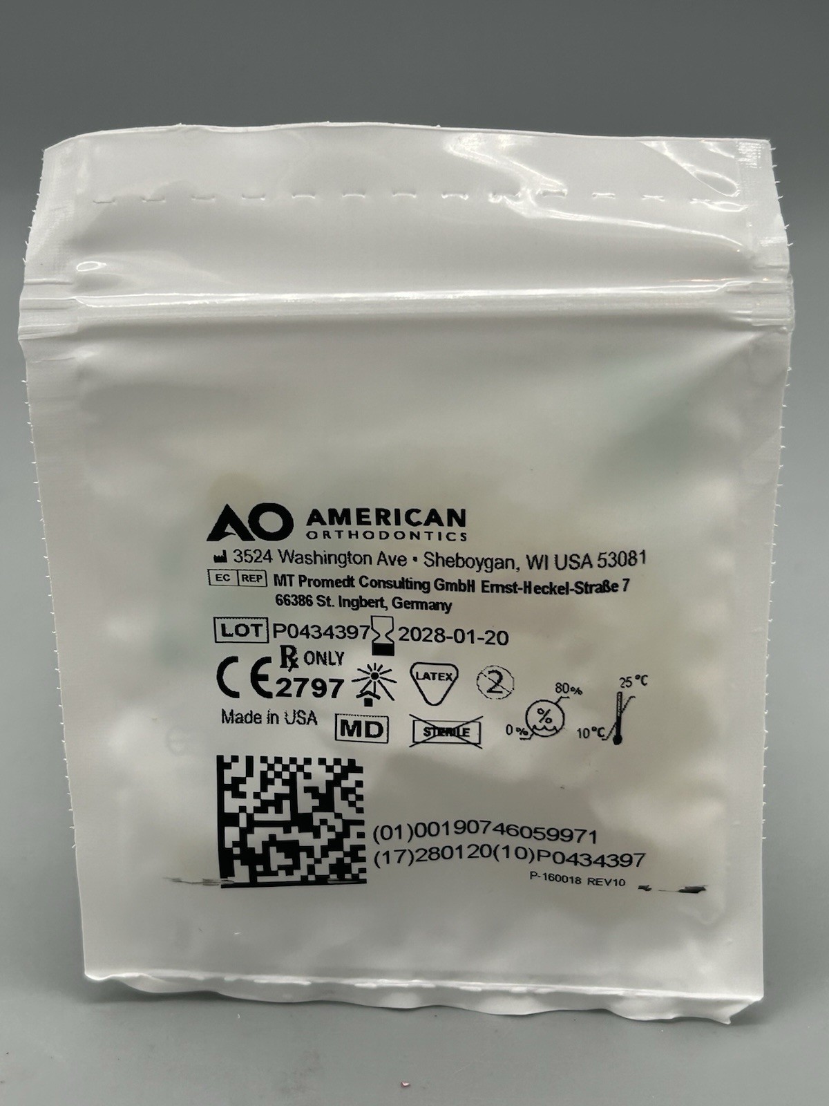 3 Mountain Gorilla American Orthodontics Dental Elastics Rubber Bands