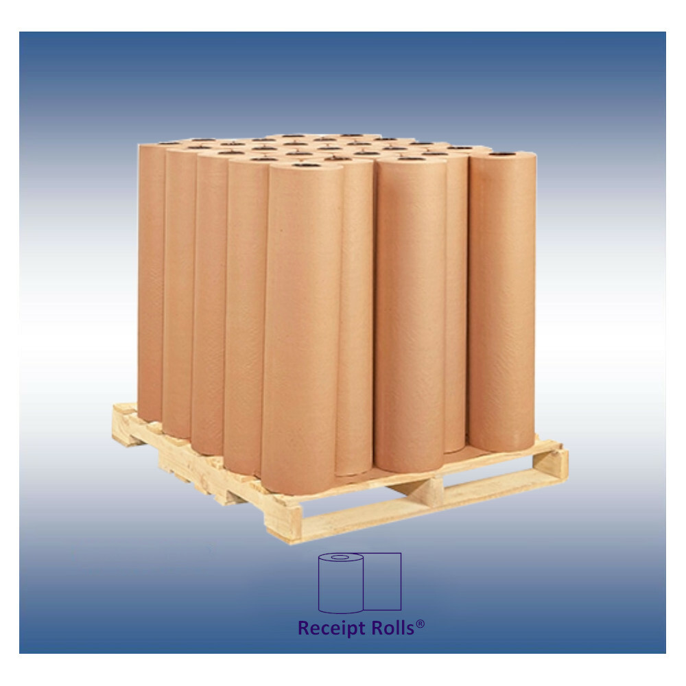 Void Fill 18" x 1200' 30# Brown Kraft Paper Roll for Shipping Wrapping/Packing