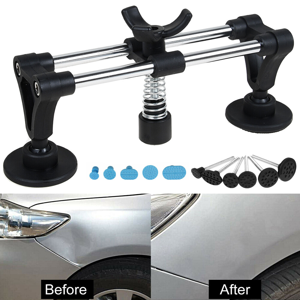 Car Paintless Dent Puller Bridge Tool Lifter Auto Body Repair Hail Removal Kit~