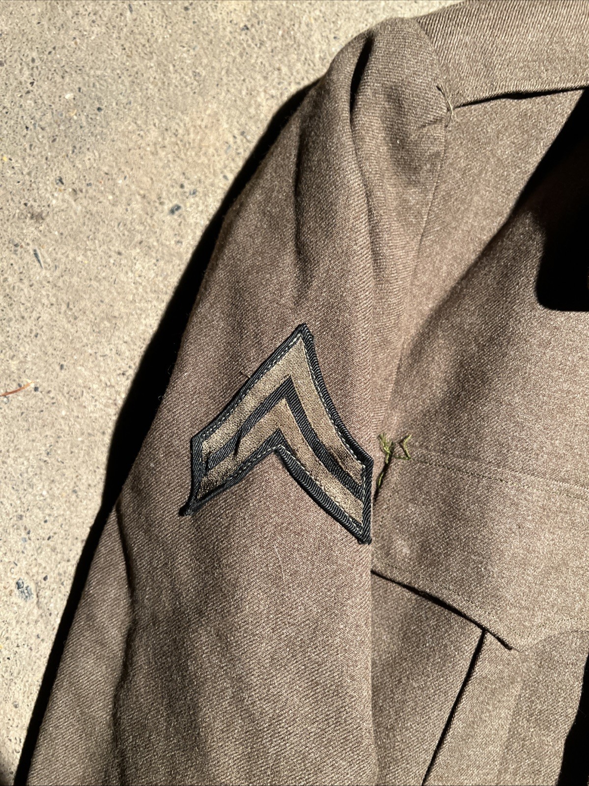 Korean War US Army 187th Airborne Ike Jacket Theater Made Patch / Oval (FF492