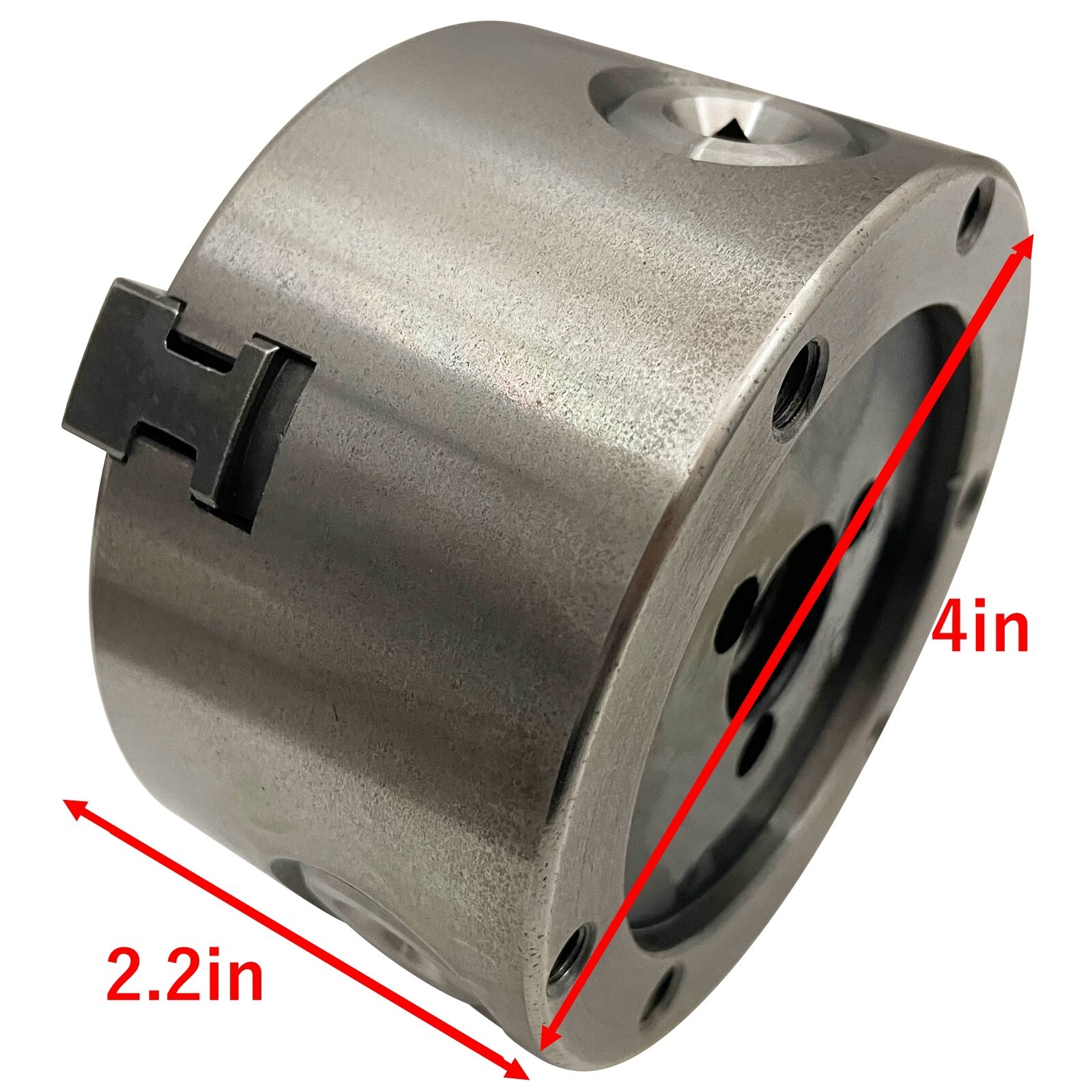 4 inch 3 Jaw Chuck Self-centering Mechanical Chuck for Metalworking Lathe DIY