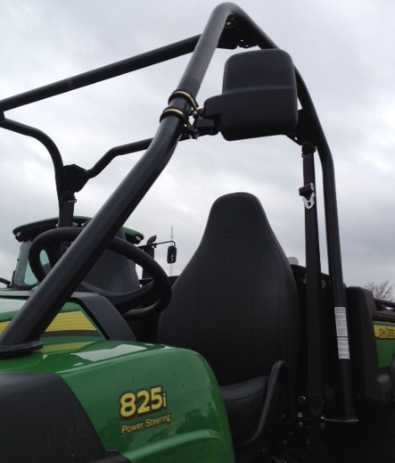 Side View Mirror Set for John Deere 825i XUV Gator, Heavy Duty, Large Size