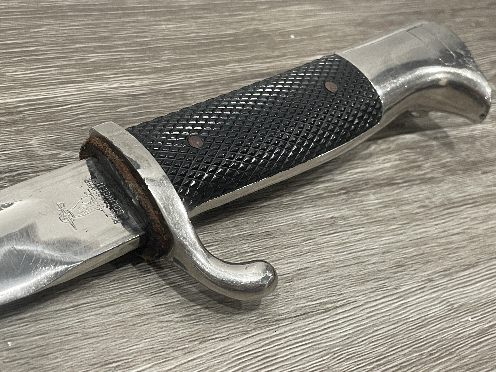 Rare Dog Scarce Maker Mark Paul Heilheimer Solingen Dress Bayonet