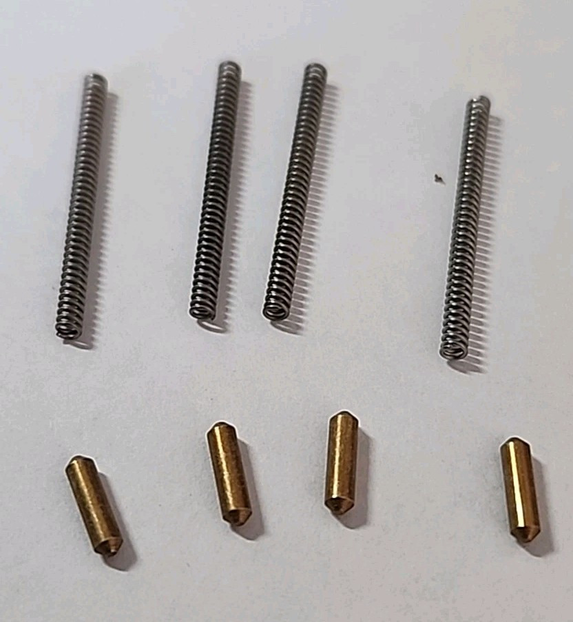 Detent Pin And Spring 8pc. Set (4 of each)