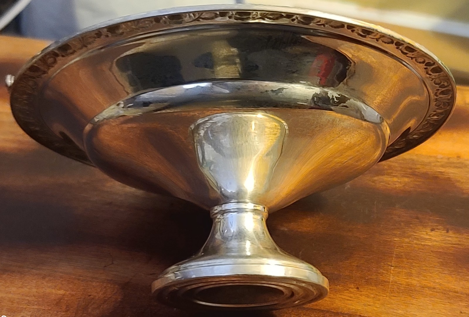 👑NICE👑 Sterling Silver Handled Candy Dish 💥145 Grams💥(weighted)