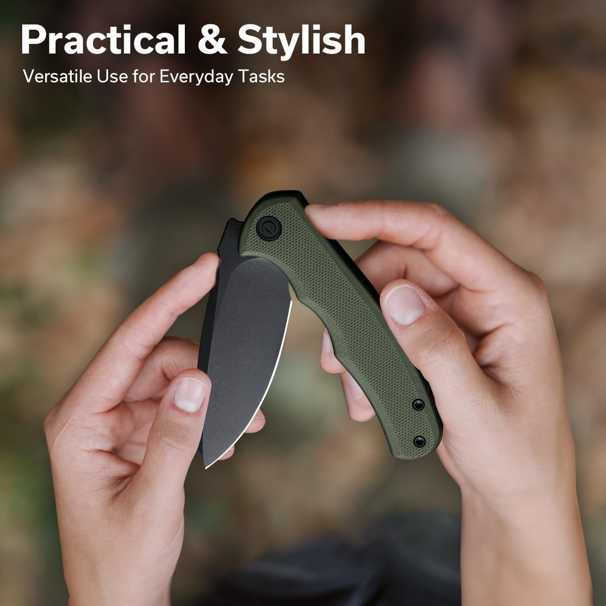 CIVIVI Mini Praxis D2 Folding Knife G10 EDC Camping