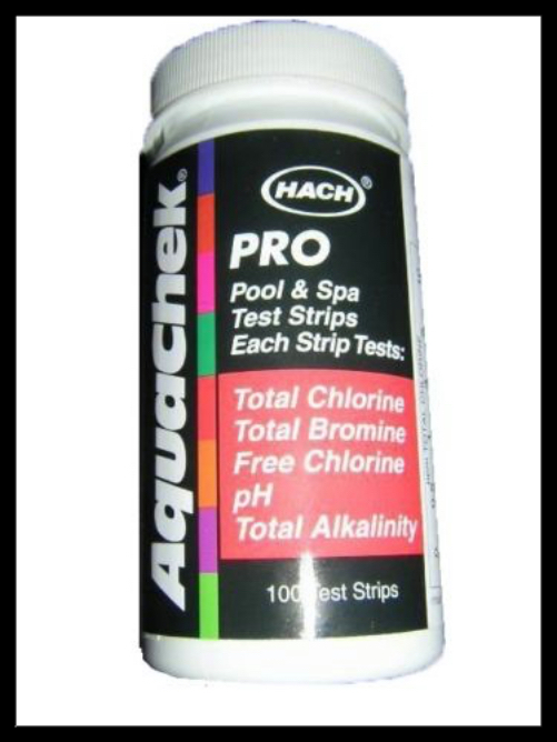 Aquachek PRO by HACH 100 5 Way Test Strips Kit for Pool Spa Hot Tub Water 511710